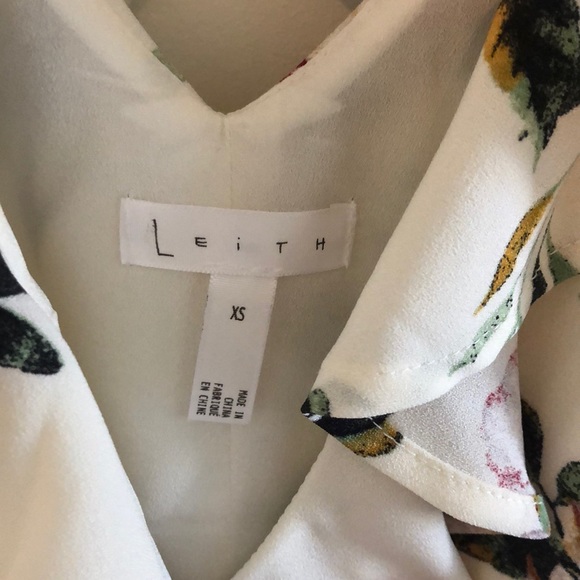 Leith Ruffle Wrap Maxi Dress xs/Garden Party print - Picture 5 of 8